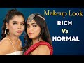 Rich vs Normal Makeup Look | ₹200 Affordable Makeup For Every Girl | Anaysa