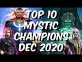 Top 10 Mystic Champions Dec 2020 - God Tier Best Of The Best Breakdown - Marvel Contest of Champions