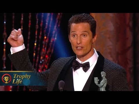 Matthew McConaughey Out of This World Speech Best Actor 2014 SAG Awards