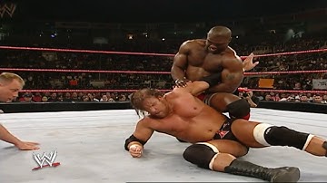 Triple H vs Shelton Benjamin (HBK Attacks HHH) - Raw May 10 2004