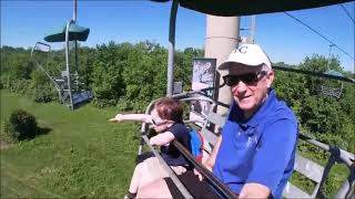 Xander's 1st Skyride at Kc Zoo - May 2022