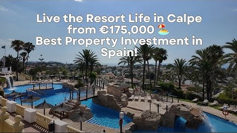 🇪🇸Mediterranean Resort Living from €175,000 🌞 | Smart Investment in Calpe!🇪🇸