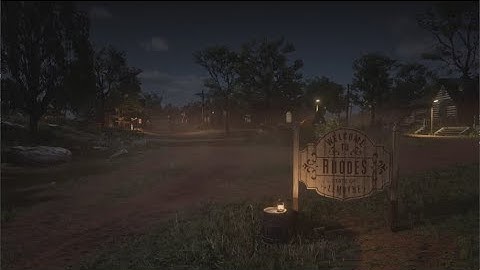 Red Dead 2 Ambience (Rhodes) 4K Experience