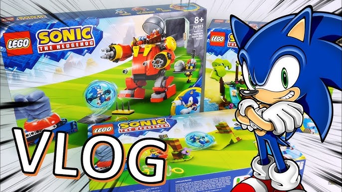Oi, eu sou o LEGO® Sonic! Bem-vindo ao hub das crianças