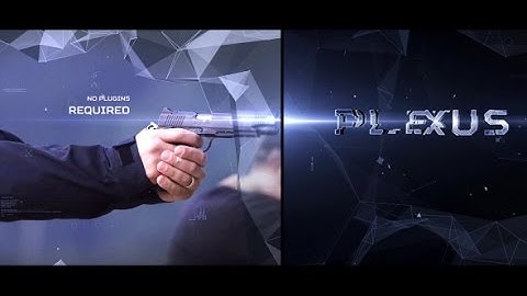 Plexus Trailer (After Effects template)