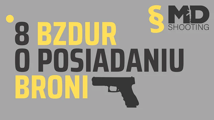 8 mitów i NIEPOROZUMIEŃ związanych z posiadaniem broni