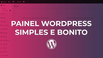 Painel WordPress personalizado - Fancy Admin UI