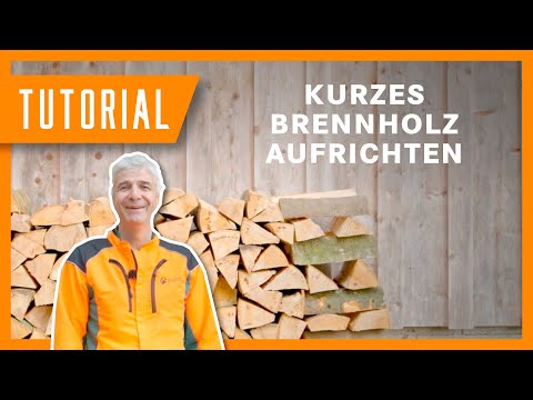 Video: Wie Legt Man Brennholz In Einen Holzstapel? Wie Stapelt Man Brennholz Richtig Und Schön In Reihen, Um Und In Einem Stapel übereinander? Schemata Zum Stapeln Von Brennholz Mit Einem