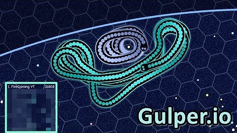 GULPER.IO (Gameplay) - TOP 1 in LESS than A MINUTE [+26.000 score]