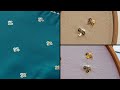 Easiest Allover Sequins Design Tutorial #handembrodiery