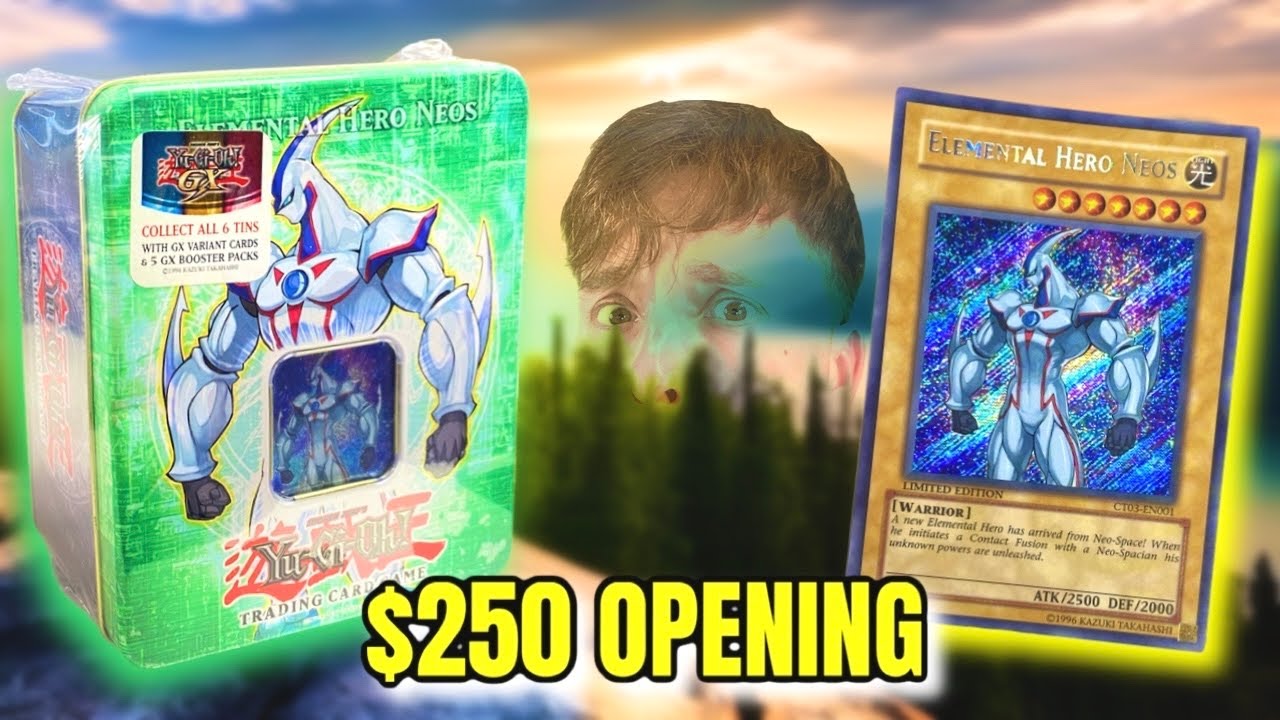 17 YEARS OLD Yugioh GX Tin Opening! 🔥