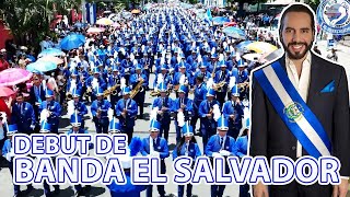 BANDA EL SALVADOR @nayibbukele  CUMPLE LA PROMESA DE CREAR LA BANDA MÁS GRANDE DE EL SALVADOR