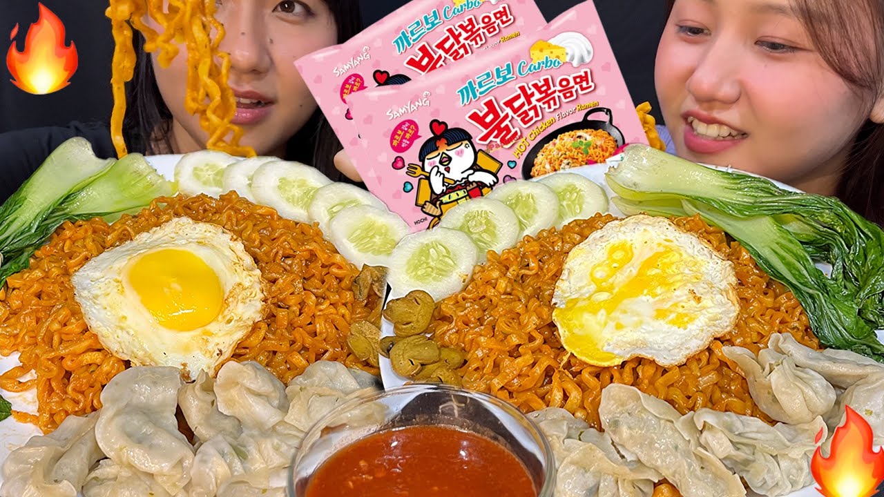 СЫРНЫЙ КАРБОНАРА БУЛДАК РАМЕН С МОМО🔥|| ИНДИЙСКИЙ СЕВЕРО-ВОСТОЧНЫЙ МУКБАНГ