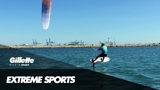 Get To Know Alex Caizergues - Professional Kiteboarder | Gillette World Sport