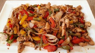 Mexican Chicken Fajita Recipe | How To Make Chicken Fajita