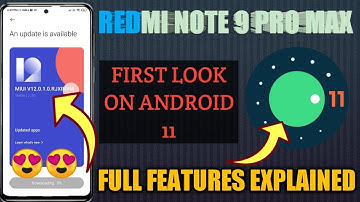 Redmi Note 9 Pro Max Android 11 Features 😍😍 || First Look of Android 11 in RN 9 Pro Max 😎😎