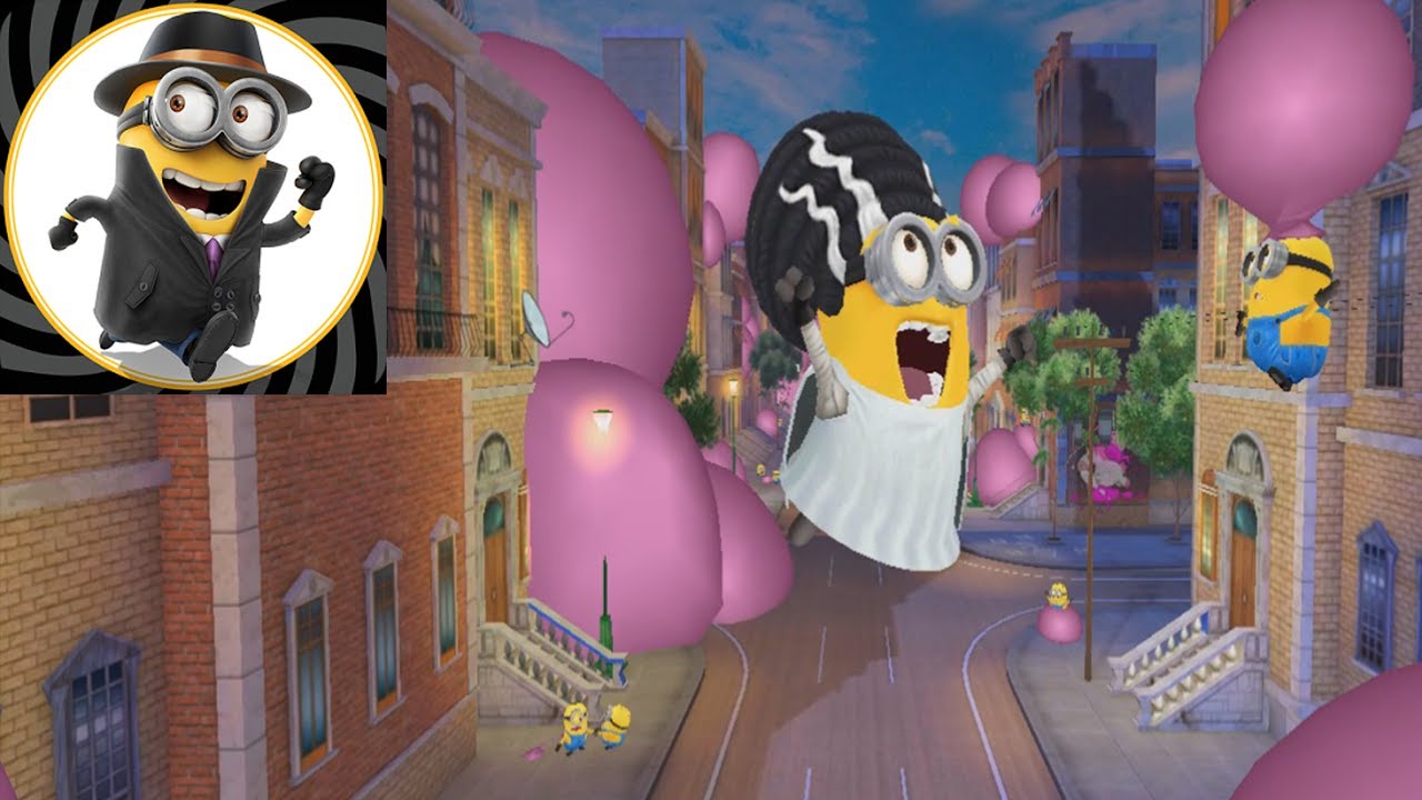 Despicable Me Minion Rush Update BUBBLE GUM INVASION Gameplay