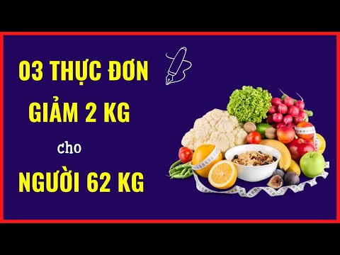 Cách Xây Dựng Thực Đơn Giảm Cân Khoa Học Cho Người 62 Kg | Dược Sĩ Đinh Hương