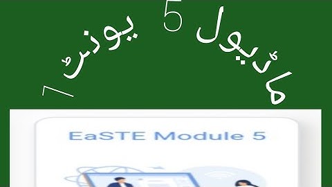 Module 5 Unit 1 complete Solution