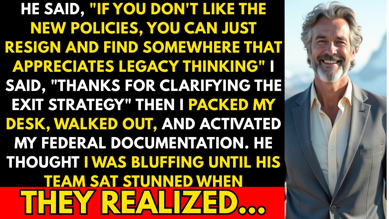 My Boss Said 'Resign'—I Destroyed His Career With Federal Patents | OFFICE REVENGE