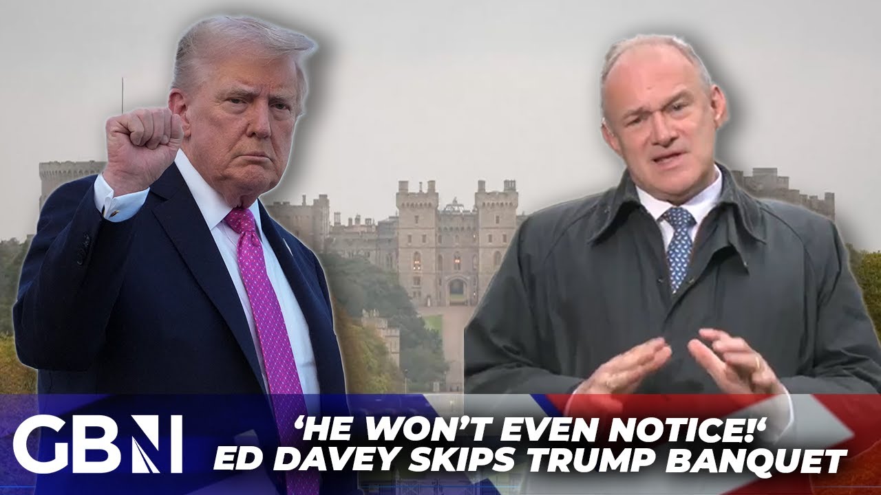 Ed Davey MOCKED by over Donald Trump boycott - ‘He won’t even notice!’