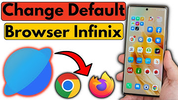 How to Change Default Browser in Infinix Mobiles | Make Google Chrome Default Browser Infinix Phone