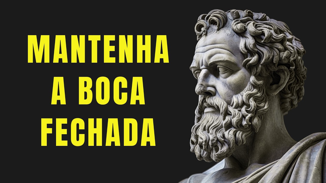 7 Coisas que Você Deve Manter em Segredo | Estoicismo (Proteja Sua Paz e Seus Sonhos)