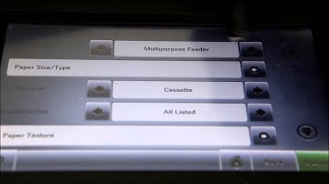 What are paper settings