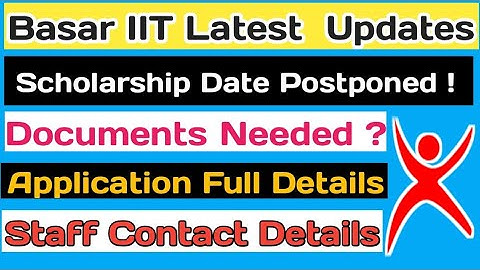 How to apply for Rgukt , Basar Scholarship in telugu|Basar IIIT latest Updates |Rgukt Talks | #01