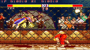 Capcom Arcade Stadium Street Fighter 2 Ken vs Vega