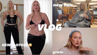 Vlog New Hair Outcast Try On Go To Makeup