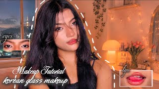 Korean Glass Skin Makeup Tutorial in Bengali ✨ Soft Glam Look