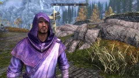 Skyrim Mod PS4: WIP VagrantRobeRecolorTest By Cyan49