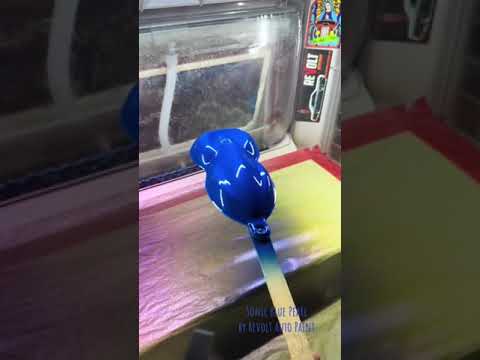 Automotive Paint Blue Pearl
