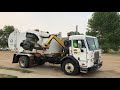 Garbage Truck In A Small Town- One Of Waste Management’s Rarest ASLs