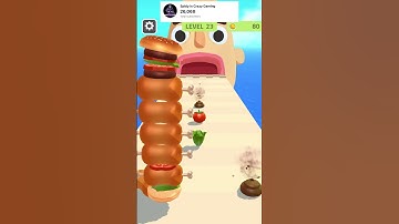 Sandwich runner🍎❤️‍🔥New Update level 23 #sandwichrunner#gaming#shorts #viralgameplay