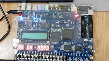 Up Counter on DE2-70 FPGA board