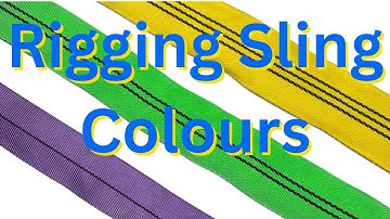 Rigging Sling Colours
