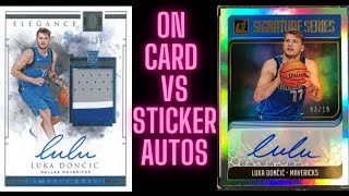 Be Careful About Investing in Sticker Auto Cards (+ the history of autographs in sports card packs)