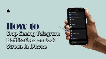 How to Stop Seeing Telegram Notifications on Lock Screen in iPhone