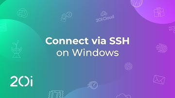 Connect to a website via SSH on Windows