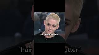 "Hair Doesn't matter" #kristenstewart #hairstyle #lovenwantiti #bpedits #actor