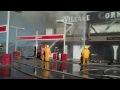 CKDR covers fire at the Village Corner in Vermilion Bay 06 Sept 2010.wmv