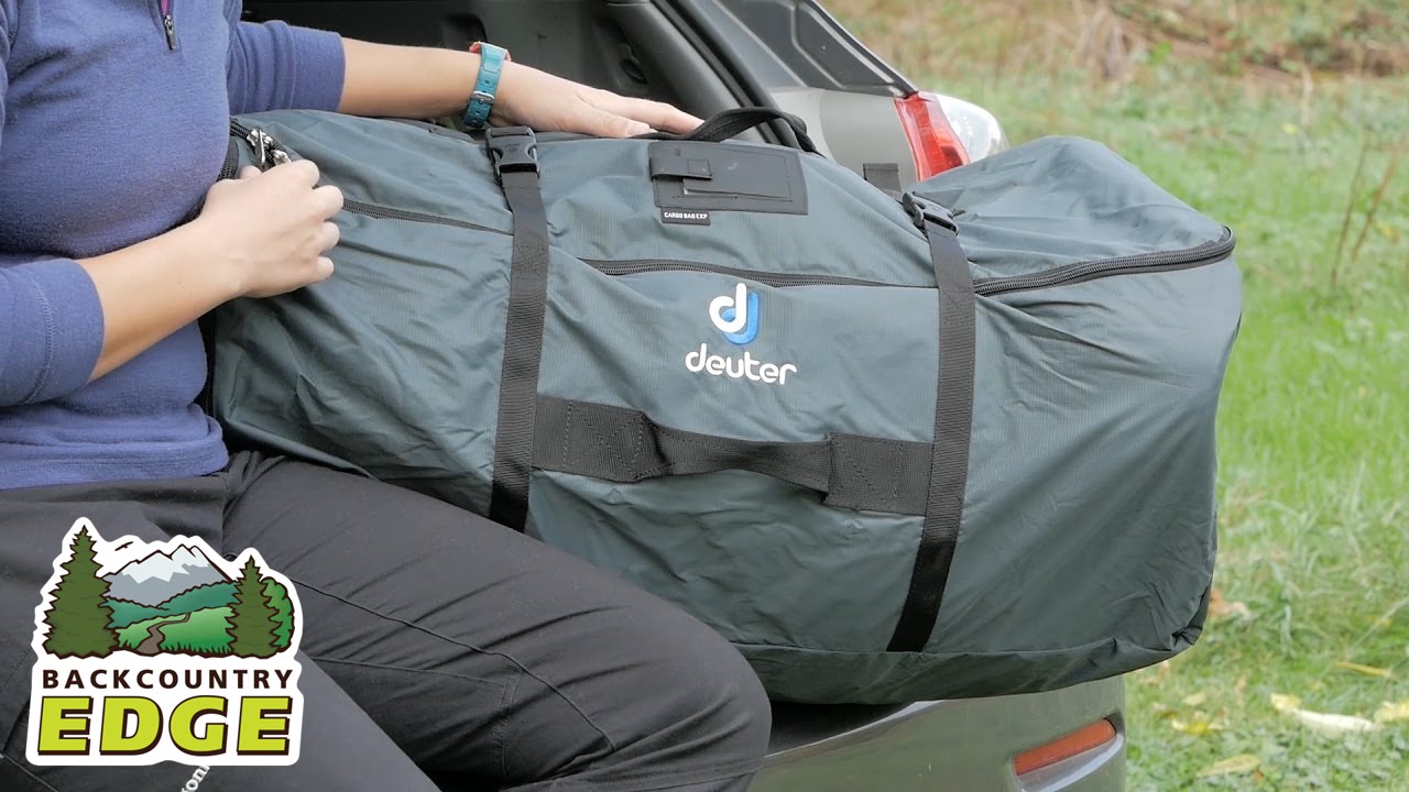 Eik Afscheiden Verbieden Deuter Cargo Bag Expandable Travel Duffel - YouTube