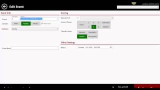 Creating Cross Country Events on RaceTab
