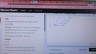 HACKER RANK FOR BEGINNERS | coding challenge | coding explanation in python | python programming