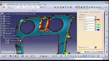 Thickness analysis CATIA V5