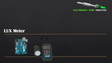 Arduino UNO as a LUX Meter | Simulation | Measure Light Intensity