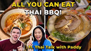 $42 ALL YOU CAN EAT Thai Food BBQ & Hot Pot and Must Try Khao Soi Noodles | Sydney Weekly Vlog