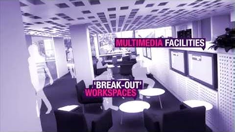 Alan Gilbert Learning Commons fly through